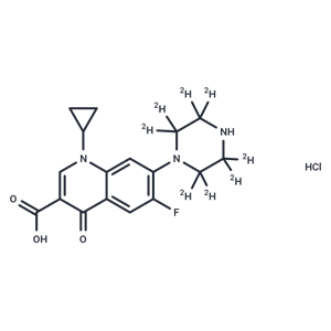 環(huán)丙沙星-d8鹽酸鹽|TMIJ-0015|TargetMol