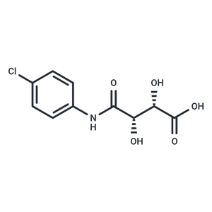 化合物 (2S,3S)-4-((4-Chlorophenyl)amino)-2,3-dihydroxy-4-oxobutanoic acid|T66945|TargetMol