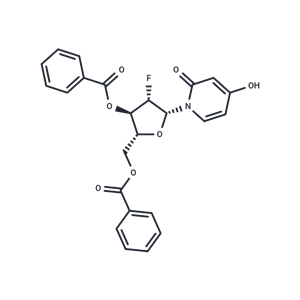 化合物 3’,5’-Di-O-benzoyl-2’-deoxy-2’-fluoro-3-Deaza-arabinouridine|TNU0920|TargetMol