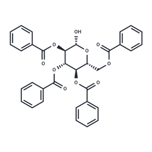 2,3,4,6-Tetra-O-benzoyl-β-D-glucopyranose|T37780|TargetMol