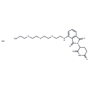 Pomalidomide-PEG3-C2-NH2 hydrochloride|T40105|TargetMol