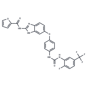 化合物 TIE-2/VEGFR-2 kinase-IN-4|T79859|TargetMol