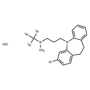 化合物 Clomipramine D3 hydrochloride|T10842L|TargetMol