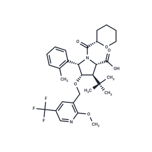 化合物 GLPG-3221|T13704|TargetMol