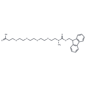 化合物 Fmoc-NMe-PEG4-C2-acid|T15326|TargetMol