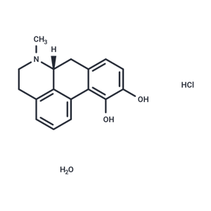 (?)-Apomorphine 鹽酸水合物|T84445|TargetMol