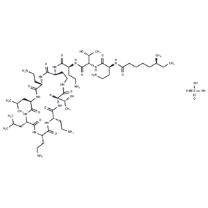 化合物 Polymyxin E1 sulfate|T83902|TargetMol