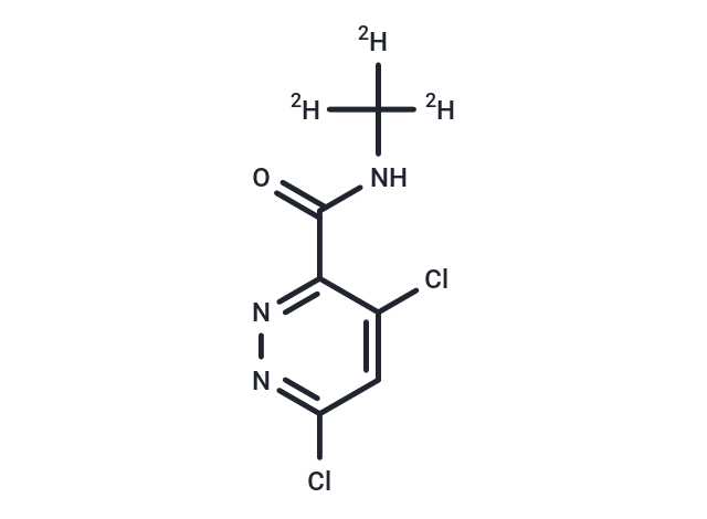 4,6-二氯-N-(甲基-d3)-3-噠嗪甲酰胺,4,6-Dichloro-N-(methyl-d3)-3-pyridazinecarboxamide