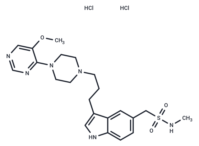 化合物 Avitriptan HCl,Avitriptan HCl