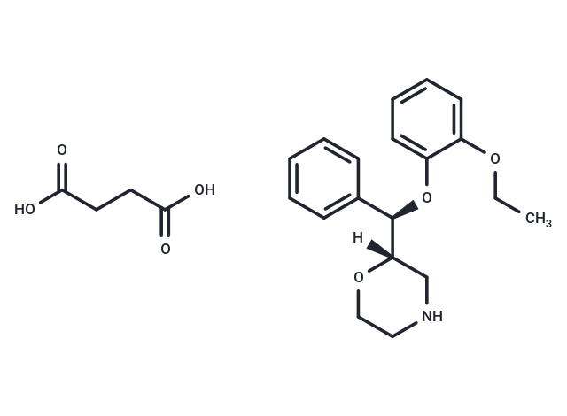 化合物 Esreboxetine succinate,Esreboxetine succinate