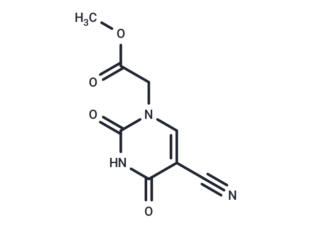 化合物 5-Cyanouracil-1-yl ?acetic acid methyl ester,5-Cyanouracil-1-yl ?acetic acid methyl ester