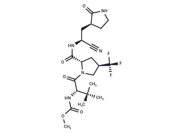 化合物 Ibuzatrelvir,Ibuzatrelvir