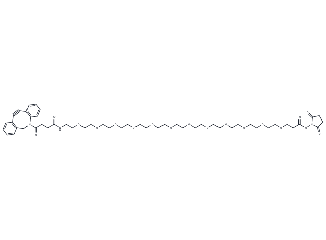 化合物 DBCO-PEG12-NHS ester,DBCO-PEG12-NHS ester