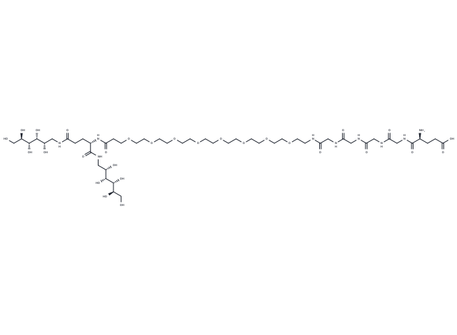 化合物 EGGGG-PEG8-amide-bis(deoxyglucitol),EGGGG-PEG8-amide-bis(deoxyglucitol)