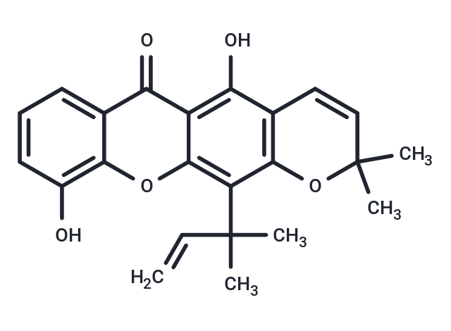 化合物 Blancoxanthone,Blancoxanthone