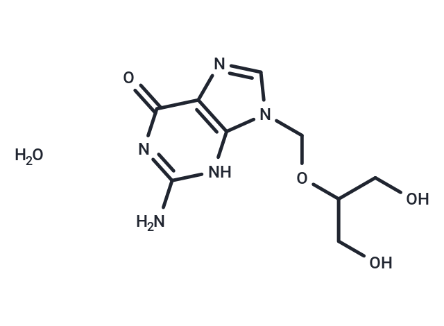 化合物 Ganciclovir hydrate,Ganciclovir hydrate