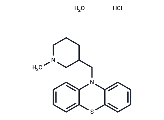 化合物 Mepazine hydrochloride monohydrate,Mepazine hydrochloride monohydrate