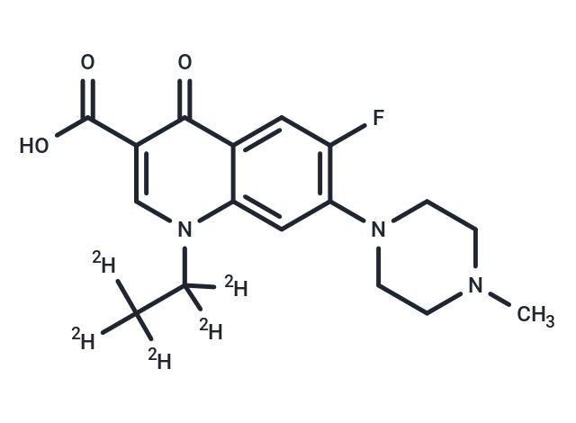 培氟沙星同位素-d5,Pefloxacin-d5