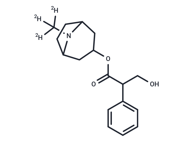 阿托品-d3,(±)-Atropine-d3 (N-methyl-d3)