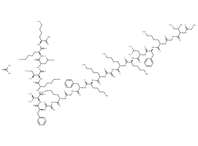 化合物 Pexiganan acetate,Pexiganan acetate