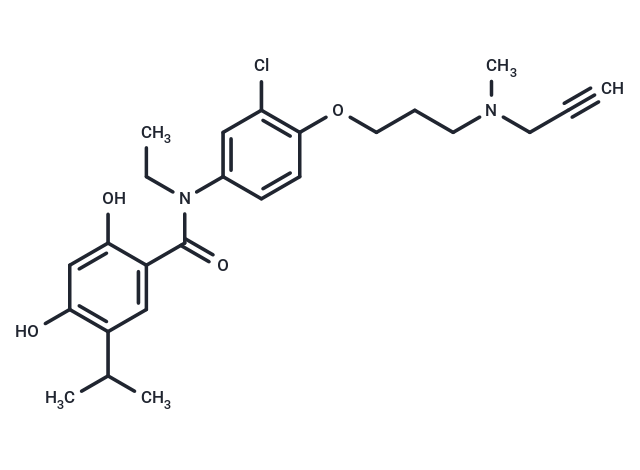 化合物 MAO A/HSP90-IN-2,MAO A/HSP90-IN-2