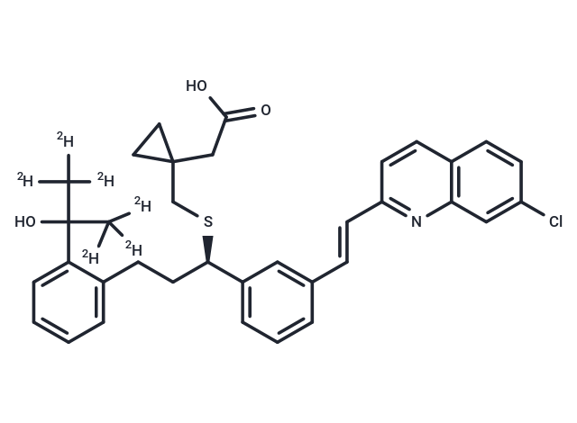 孟魯司特-d6,Montelukast-d6