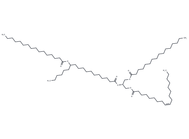 化合物 1-Palmitoyl-2-12-PAHSA-3-Oleoyl-sn-glycerol,1-Palmitoyl-2-12-PAHSA-3-Oleoyl-sn-glycerol