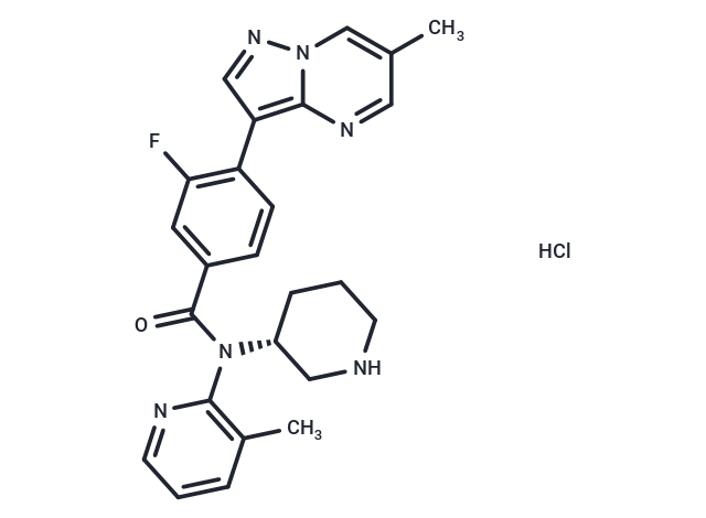 化合物 CD33 splicing modulator 1 hydrochloride,CD33 splicing modulator 1 hydrochloride