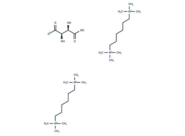 化合物 Hexamethonium tartrate,Hexamethonium tartrate