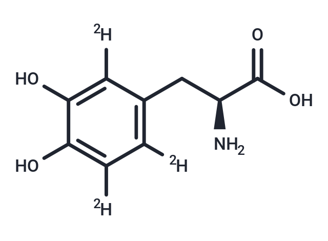 左旋多巴-d3,L-Dopa-2,5,6-d3