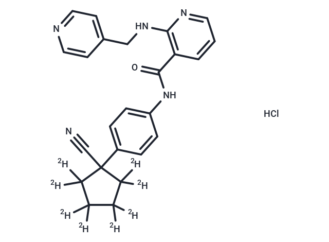 阿帕替尼-d8 鹽酸鹽,Apatinib-d8 Hydrochloride