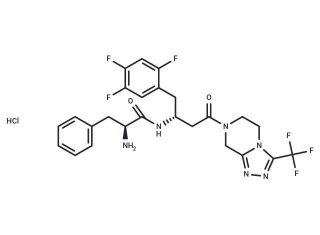 化合物 Sitagliptin fenilalanil hydrochloride,Sitagliptin fenilalanil hydrochloride