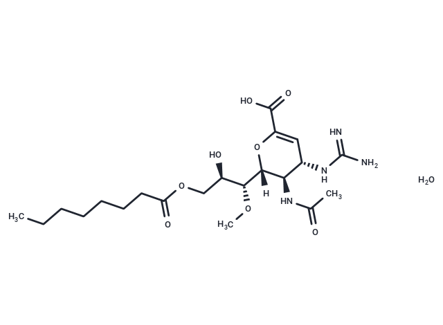 化合物 Laninamivir Octanoate Monohydrate,Laninamivir Octanoate Monohydrate