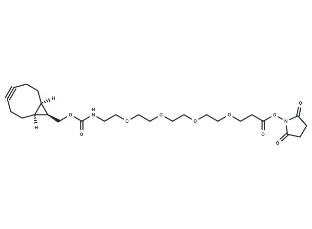 化合物 BCN-PEG4-NHS ester,BCN-PEG4-NHS ester