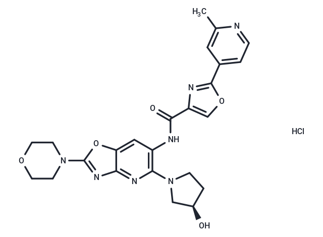 化合物 Emavusertib hydrochloride,Emavusertib hydrochloride