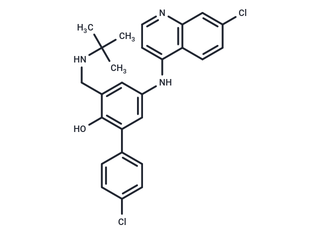 化合物 Tebuquine,Tebuquine