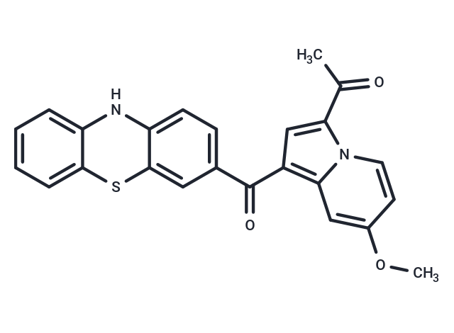 化合物 Tubulin polymerization-IN-25,Tubulin polymerization-IN-25