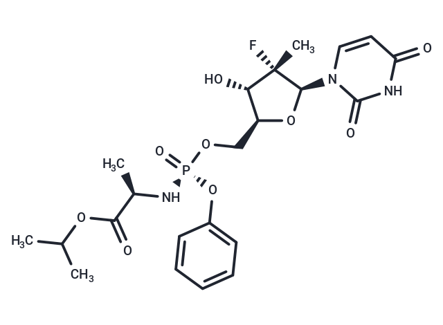 化合物 Enantiomer of Sofosbuvir,Enantiomer of Sofosbuvir