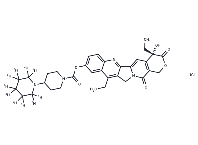 伊立替康-d10 鹽酸鹽,Irinotecan-d10 Hydrochloride