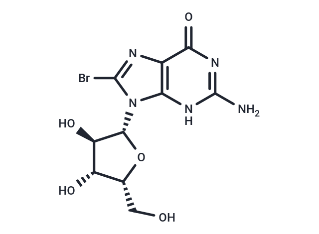 化合物 8-Bromo-9-(b-D-xylofuranosyl)guanine,8-Bromo-9-(b-D-xylofuranosyl)guanine