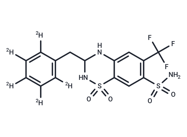 芐呋噻嗪-d5,rac Bendroflumethiazide-d5