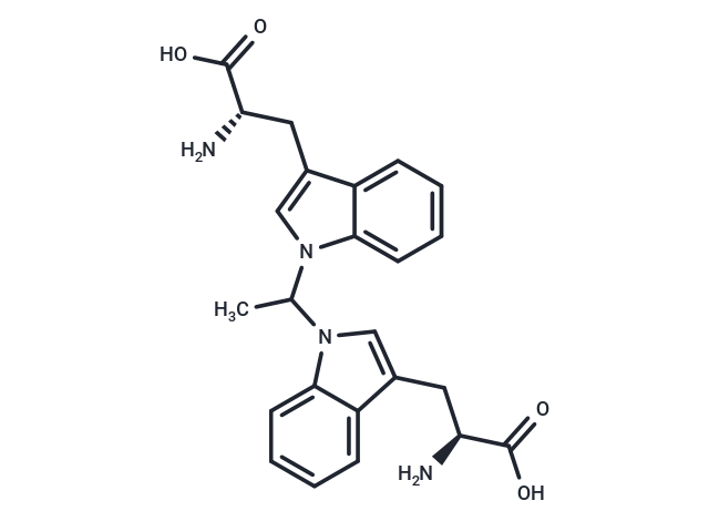 化合物 1,1'-Ethylidene-bis-(L-tryptophan),1,1'-Ethylidene-bis-(L-tryptophan)