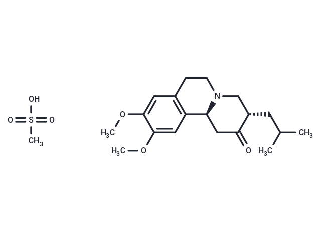 化合物 Tetrabenazine methanesulfonate,Tetrabenazine methanesulfonate