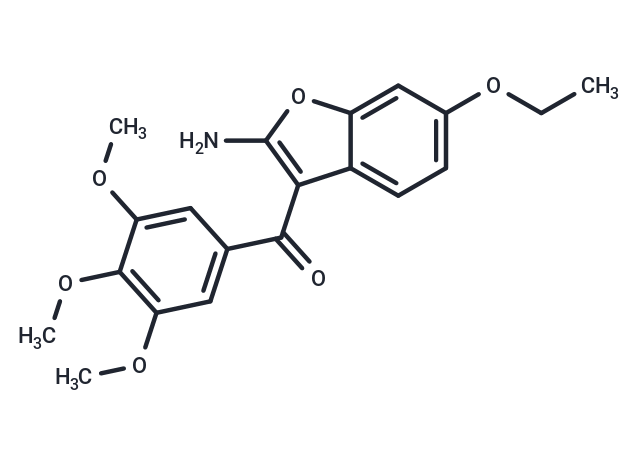 化合物 Tubulin polymerization-IN-13,Tubulin polymerization-IN-13