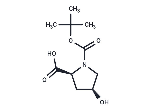 化合物 N-Boc-cis-4-hydroxy-L-proline,N-Boc-cis-4-hydroxy-L-proline