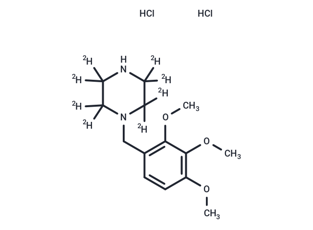 曲美他嗪-d8二鹽酸鹽,Trimetazidine-d8 Dihydrochloride