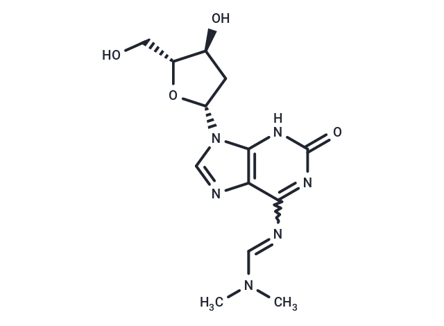 化合物 N6-Dimethylaminomethylidene-2’-deoxyisoguanosine,N6-Dimethylaminomethylidene-2’-deoxyisoguanosine