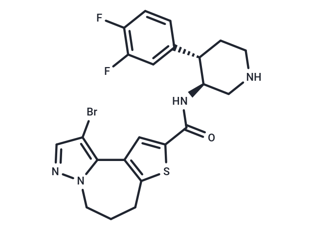 化合物 AKT-IN-14 free base,AKT-IN-14 free base