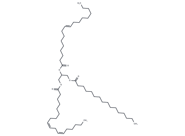 化合物 1-Palmitoyl-2-Elaidoyl-3-Linoleoyl-rac-glycerol,1-Palmitoyl-2-Elaidoyl-3-Linoleoyl-rac-glycerol