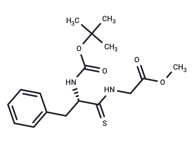 化合物 Glycine, N-[(1,1-dimethylethoxy)carbonyl]thio-L-phenylalanyl-, methyl ester,Glycine, N-[(1,1-dimethylethoxy)carbonyl]thio-L-phenylalanyl-, methyl ester